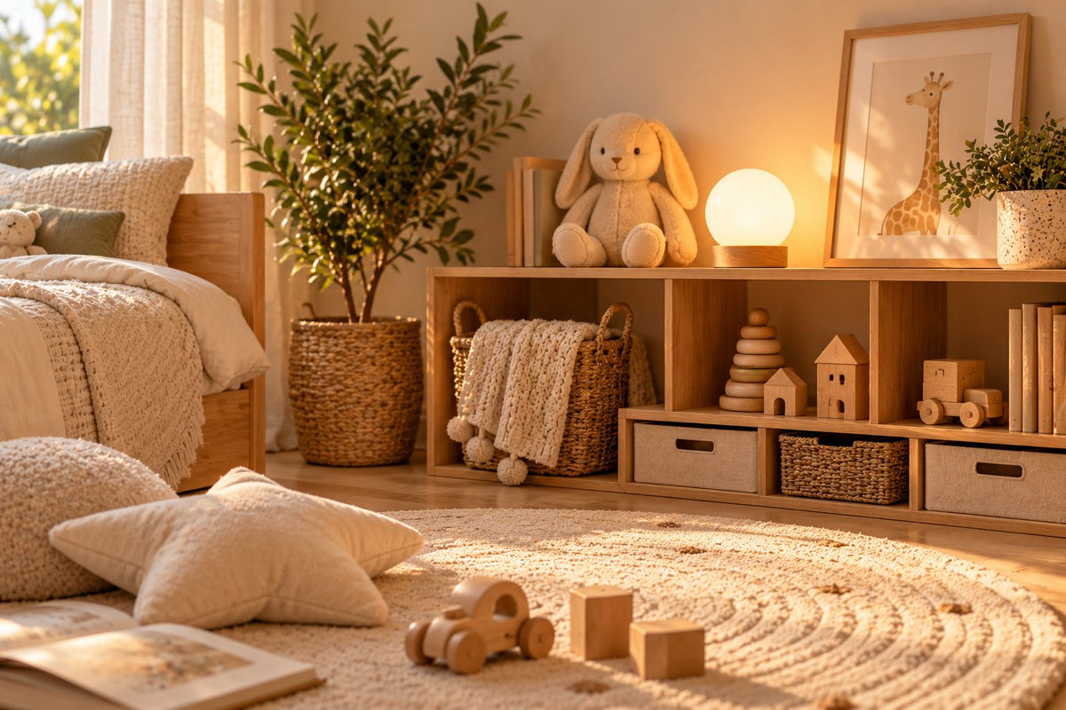 Famille & Enfants — chambre d'enfant douce