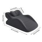 Coussin cale-dos en mousse à mémoire de forme, pour lire au lit