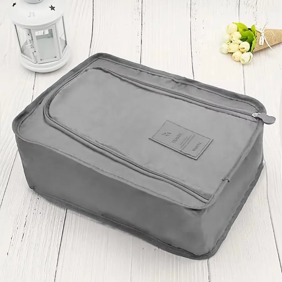 Sac à chaussures de voyage, imperméable et pliable