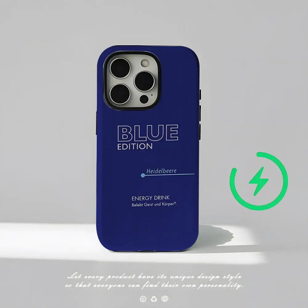 Fashion Red Logo B-BullS Phone Case Magnetic For IPhone 16 15 14 13 12 11 Pro Max X XR XSMax 7 8 Plus Glossy Film Hard PC Cover