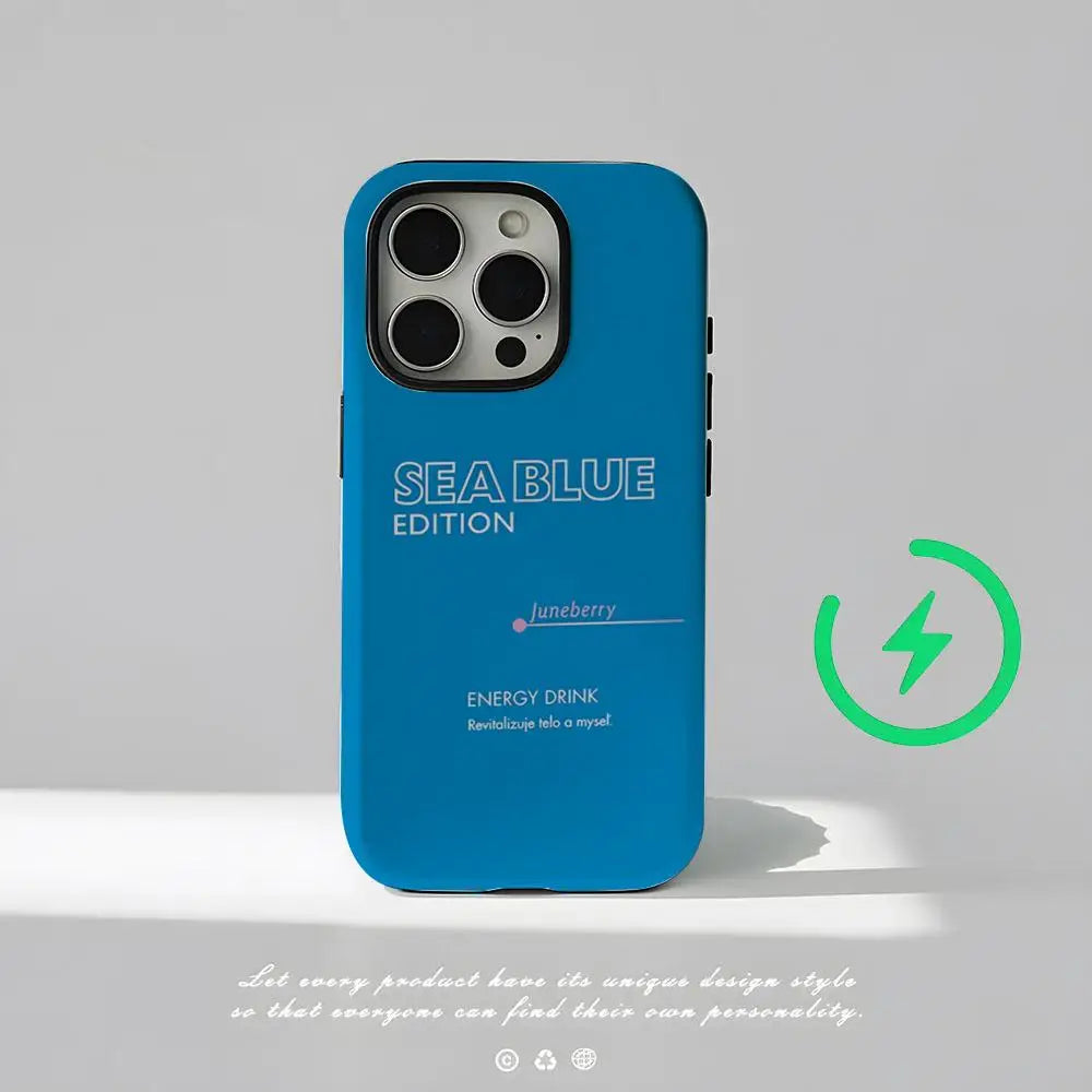 Fashion Red Logo B-BullS Phone Case Magnetic For IPhone 16 15 14 13 12 11 Pro Max X XR XSMax 7 8 Plus Glossy Film Hard PC Cover