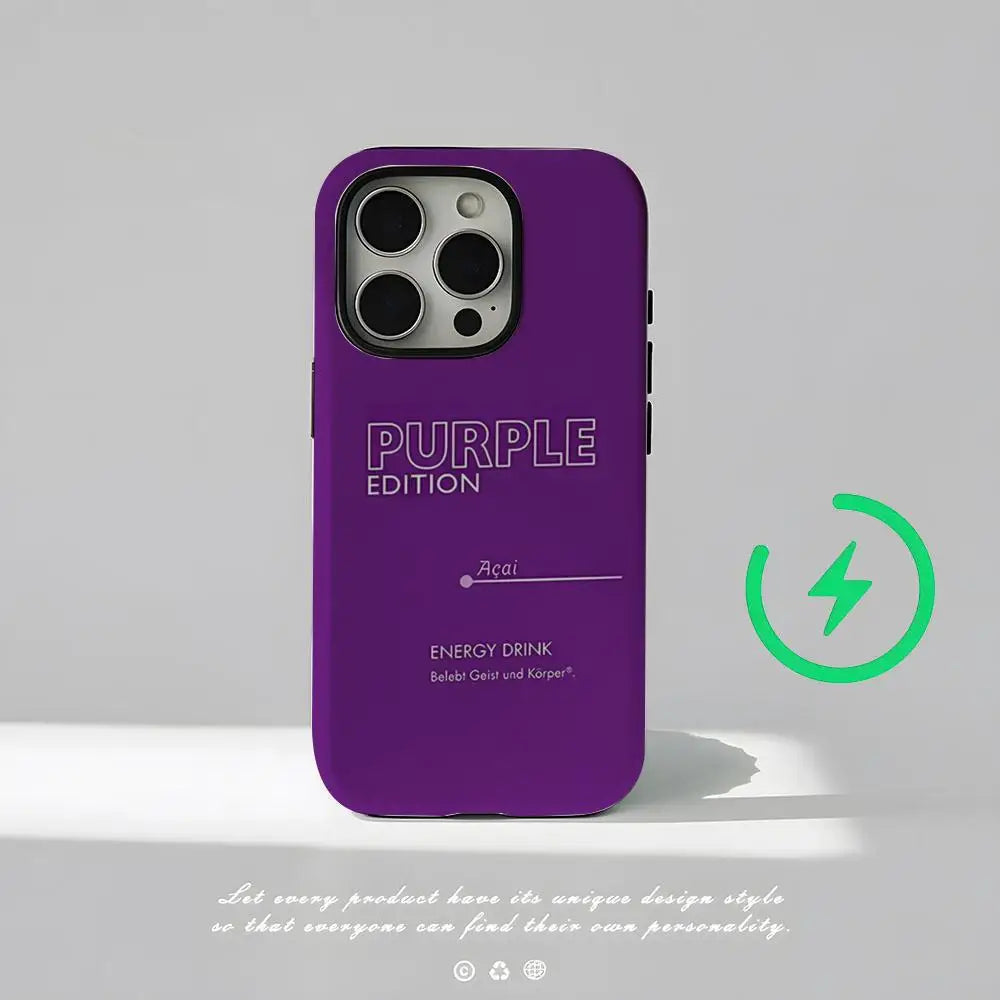 Fashion Red Logo B-BullS Phone Case Magnetic For IPhone 16 15 14 13 12 11 Pro Max X XR XSMax 7 8 Plus Glossy Film Hard PC Cover