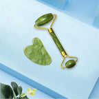 Coffret Gua Sha et rouleau de massage visage