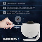 Projecteur d'étoiles pour chambre d'enfant, 13 disques