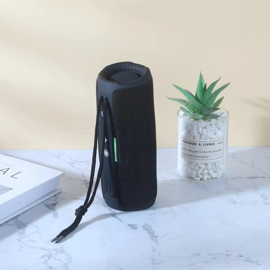 Enceinte Bluetooth portable, son stéréo et basses