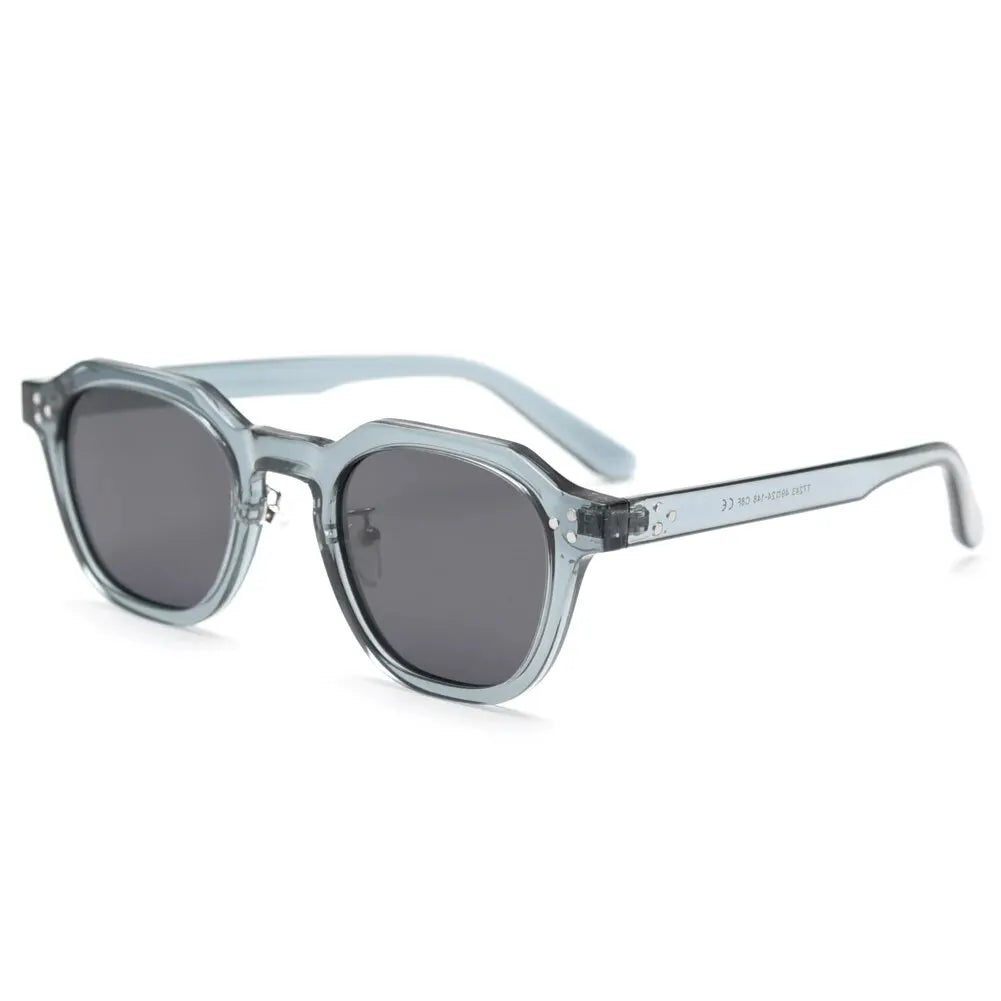 Lunettes de soleil polarisées carrées, monture épaisse
