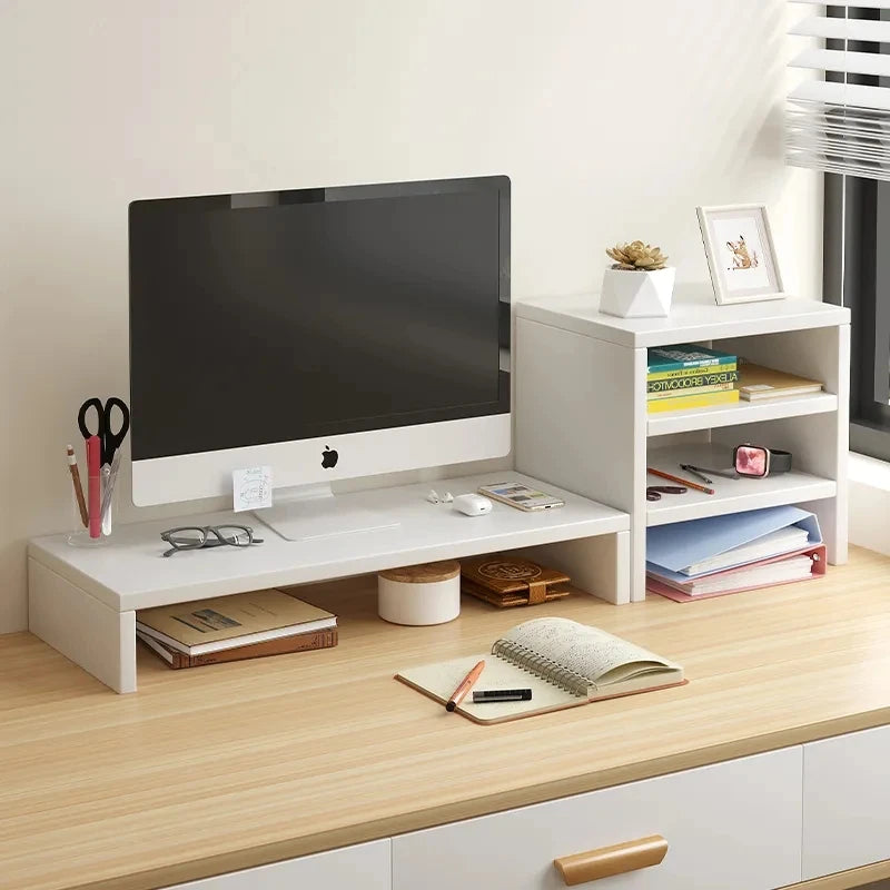 Réhausseur d'écran avec rangement intégré, vue 3
