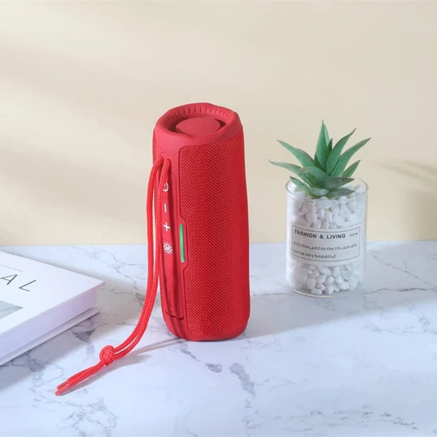 Enceinte Bluetooth portable, son stéréo et basses