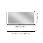 Miroir de maquillage LED pour pare-soleil de voiture