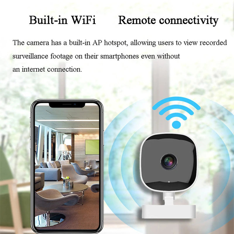 Caméra de fenêtre WiFi 1080p, vue 3