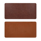 Tapis de bureau en cuir PU, imperméable et antidérapant