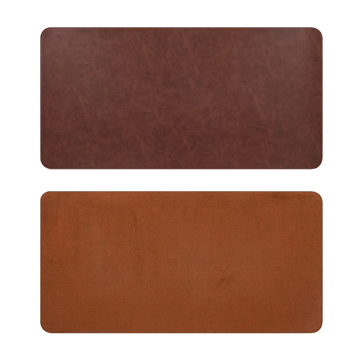 Tapis de bureau en cuir PU, imperméable et antidérapant