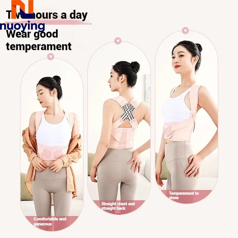 Correcteur de posture dos et épaules, réglable