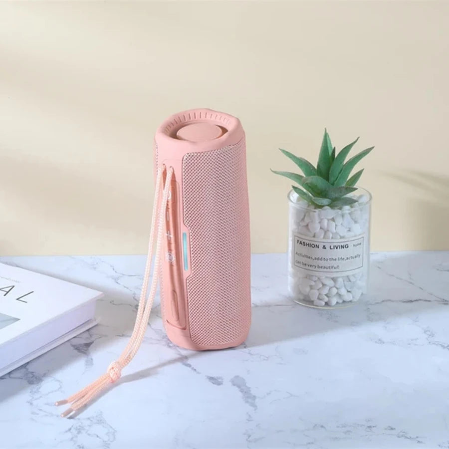 Enceinte Bluetooth portable, son stéréo et basses