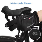 Gants d'hiver thermiques à écran tactile, coupe-vent, doublure polaire