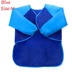 Tablier de peinture enfant à manches longues, imperméable et facile à nettoyer