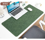 Tapis de bureau en cuir PU, imperméable et antidérapant
