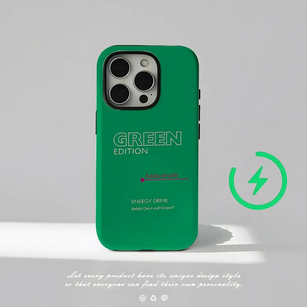 Fashion Red Logo B-BullS Phone Case Magnetic For IPhone 16 15 14 13 12 11 Pro Max X XR XSMax 7 8 Plus Glossy Film Hard PC Cover