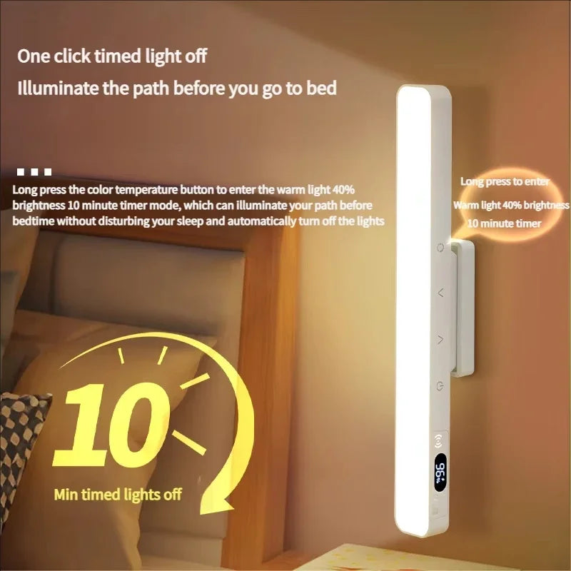Lampe tactile magnétique rechargeable, vue 3