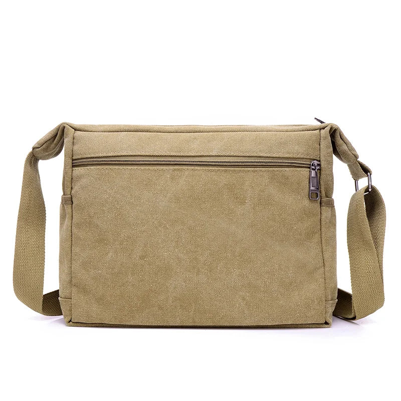 Sac bandoulière en toile pour homme, vue 2