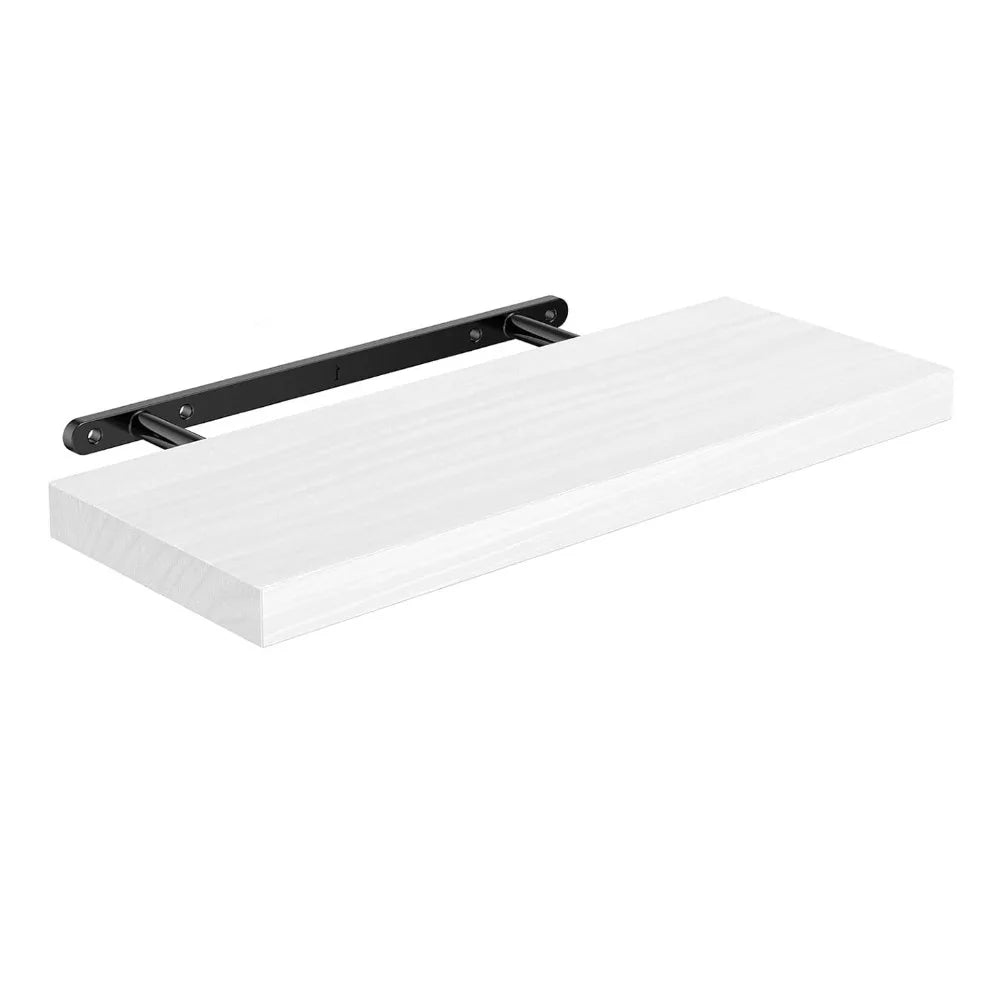 Étagère murale flottante en bois, 42 cm