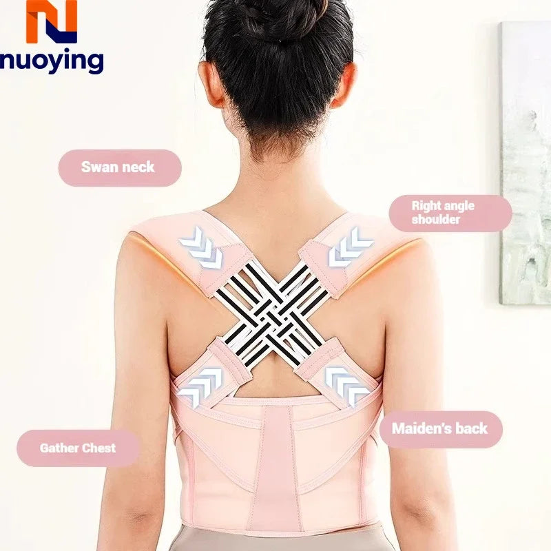 Correcteur de posture dos et épaules, réglable