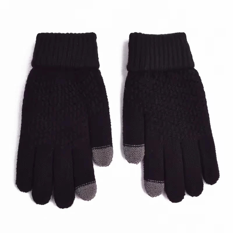 Gants tricotés à écran tactile, vue 1