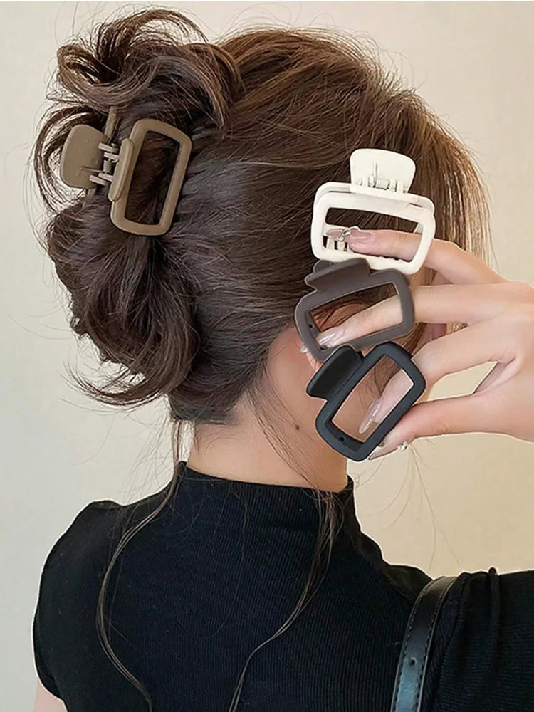 Lot de 4 pinces à cheveux carrées, vue 1