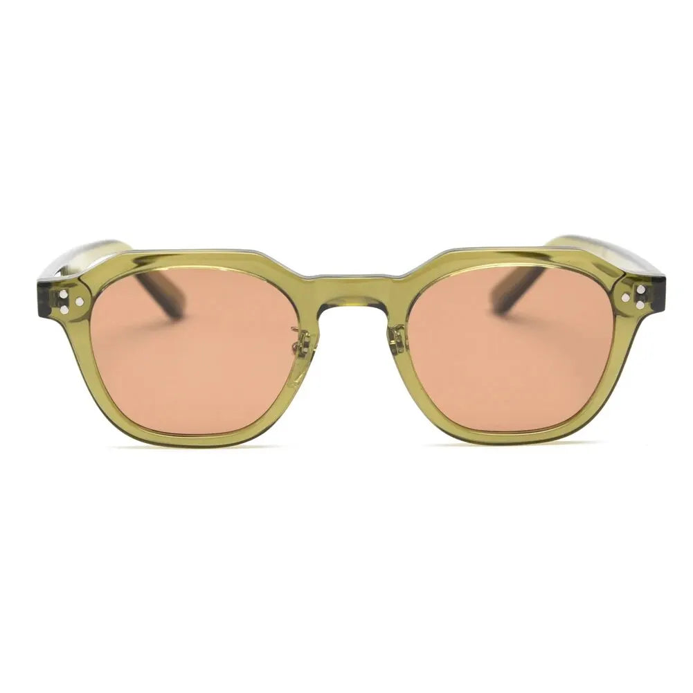 Lunettes de soleil polarisées carrées, monture épaisse