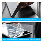 Miroir de maquillage LED pour pare-soleil de voiture
