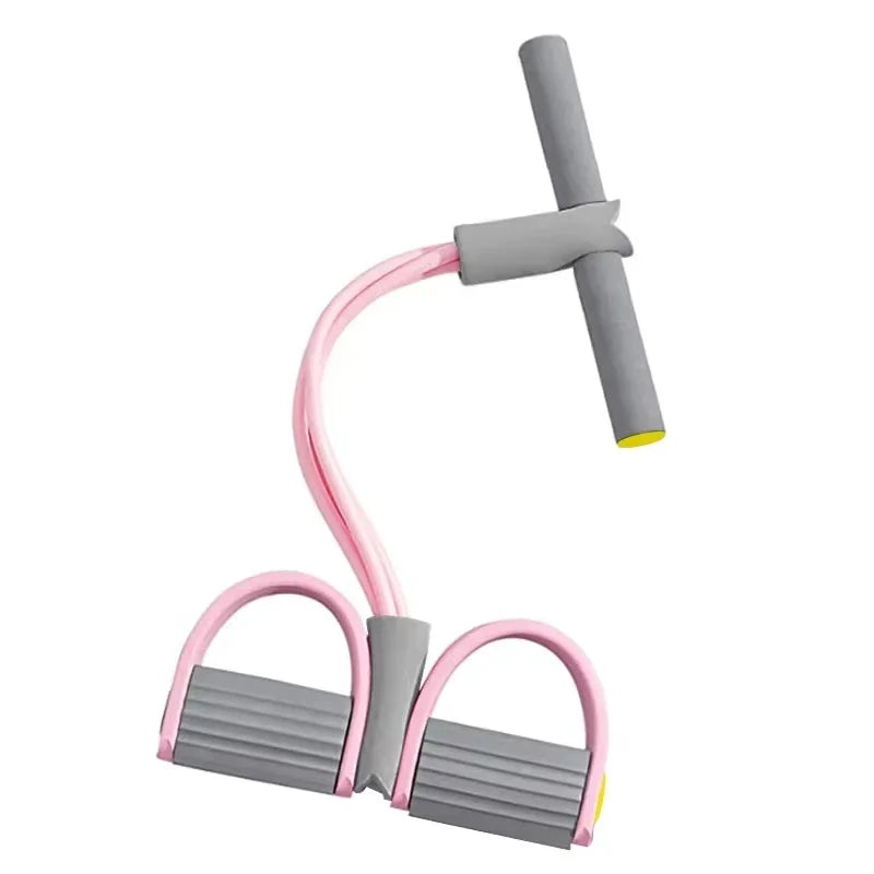 Bande de résistance élastique à 4 tubes, pour s'entraîner à la maison