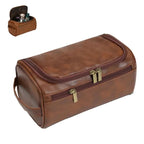 Trousse de toilette suspendue, grande contenance, toile ou simili cuir