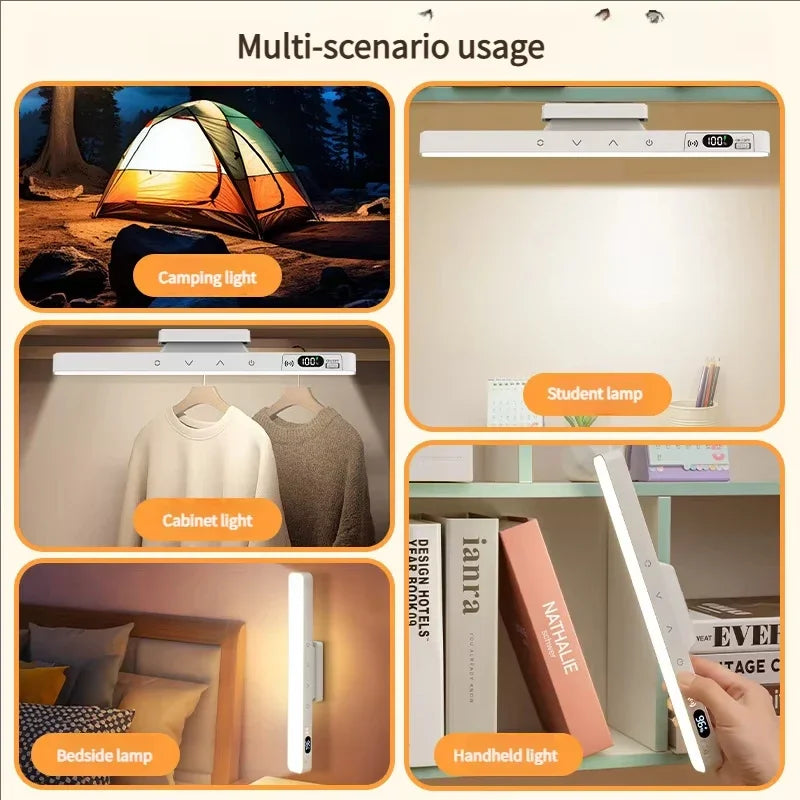 Lampe tactile magnétique rechargeable, 360°