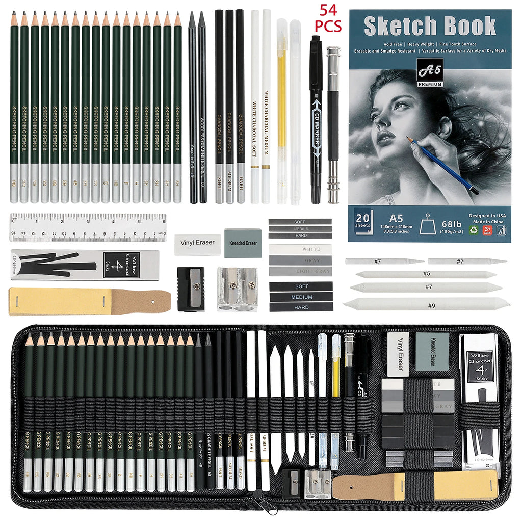 Kit de dessin et de croquis, vue 1