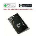 Traceur Bluetooth ultra-fin pour portefeuille, compatible Localiser (iPhone)