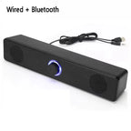 Barre de son compacte pour PC et TV, Bluetooth