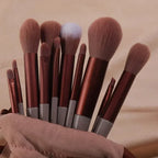 Set de 22 pinceaux de maquillage avec pochette