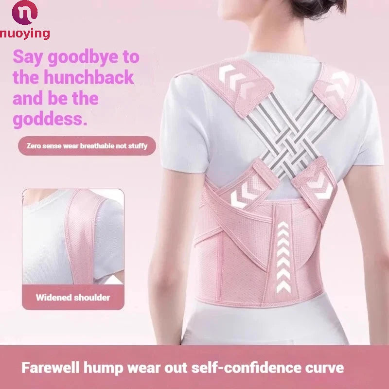 Correcteur de posture dos et épaules, réglable